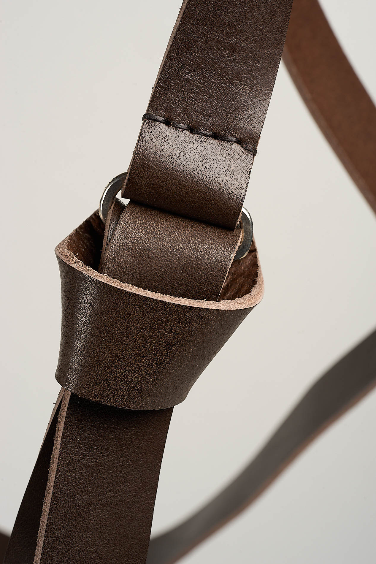 daniele basta leather and silver bags - WEARING